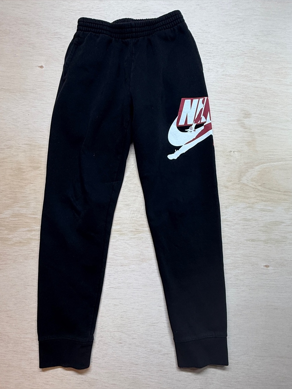 Nike Air Jordan Youth Boys Large (12-13 Yrs) Fleece Sweatpants Joggers Black